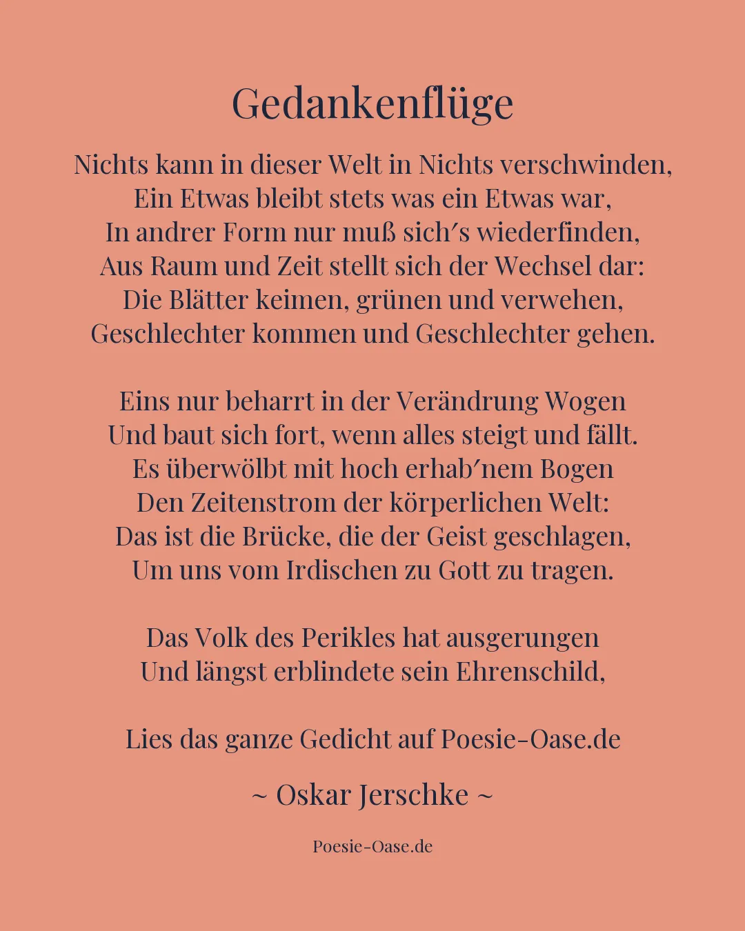 Illustration zu Gedankenflüge
