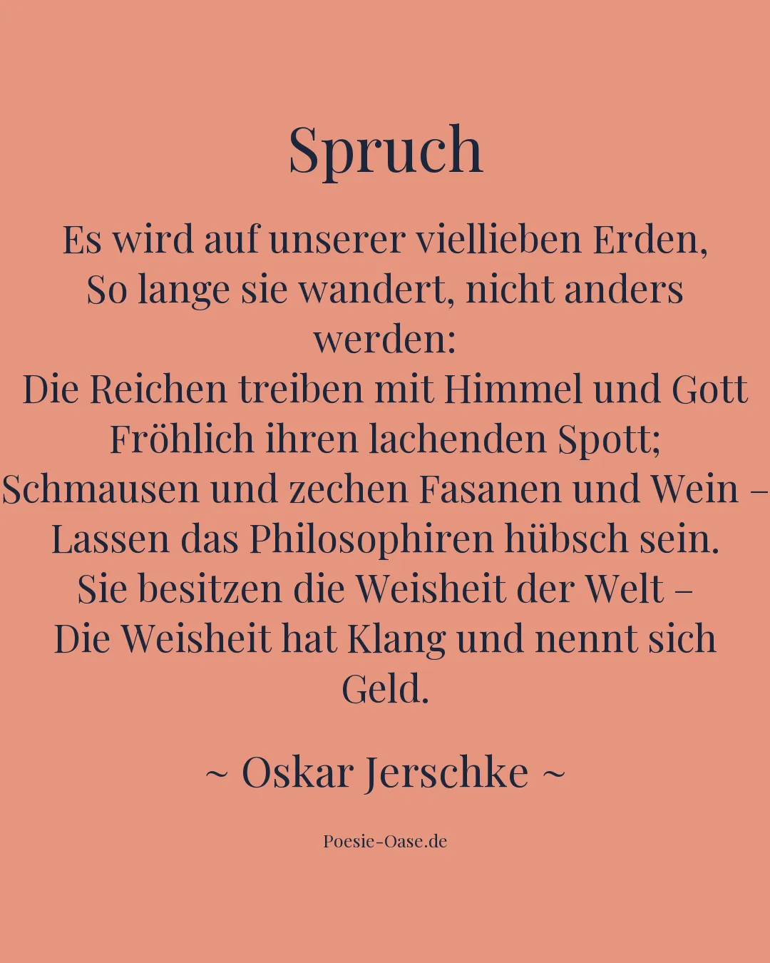 Illustration zu Spruch