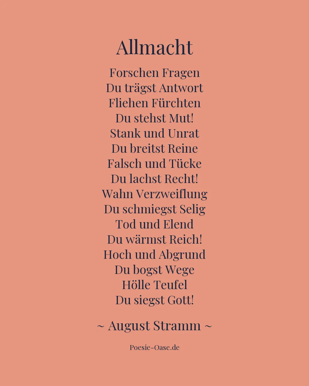 Illustration zu Allmacht