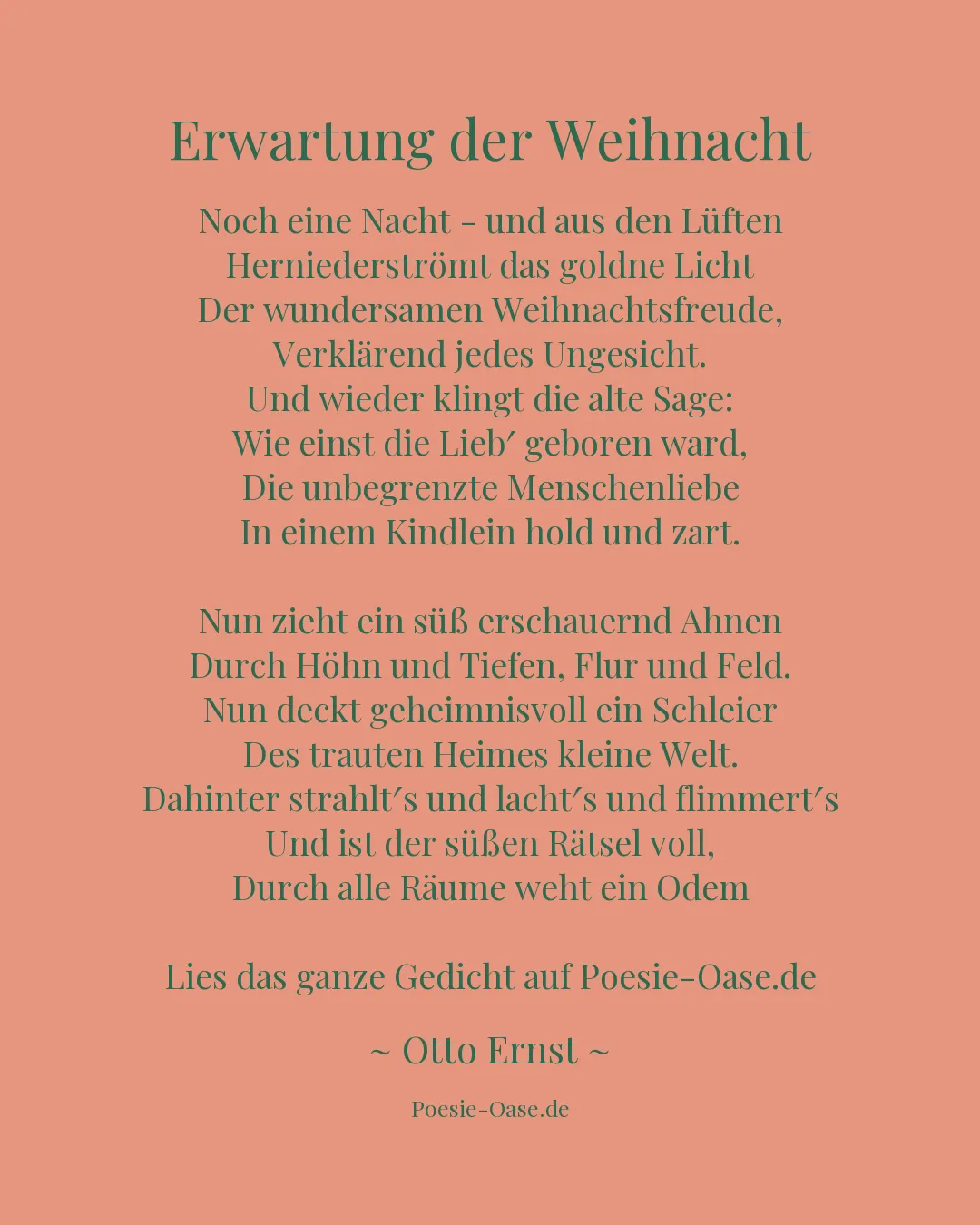 Illustration zu Erwartung der Weihnacht