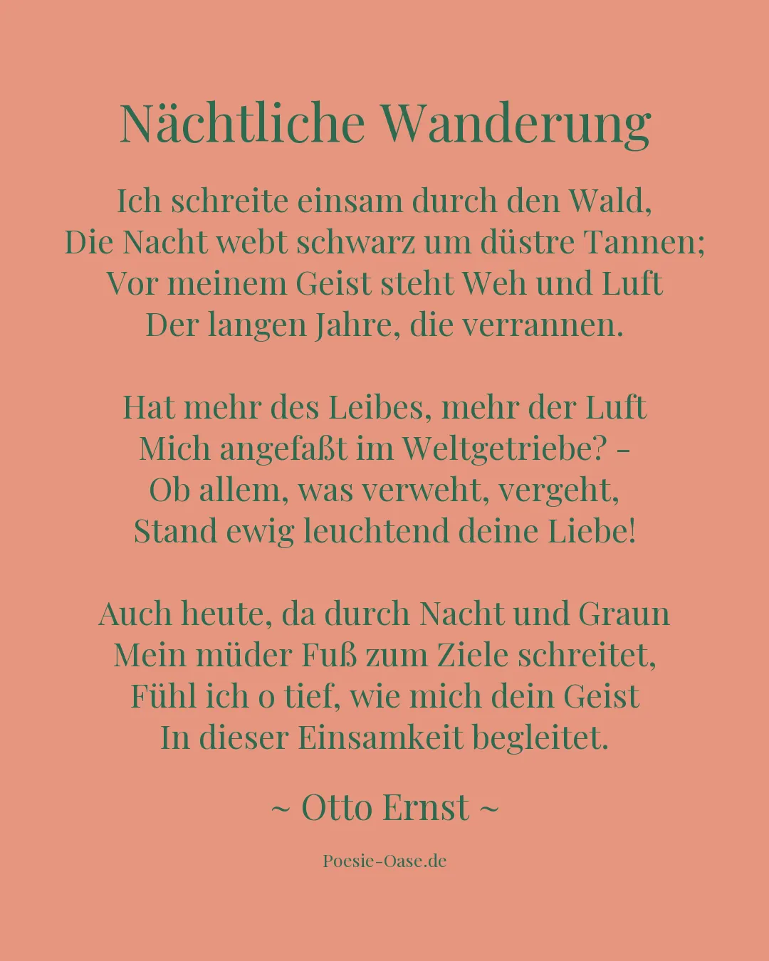 Illustration zu Nächtliche Wanderung