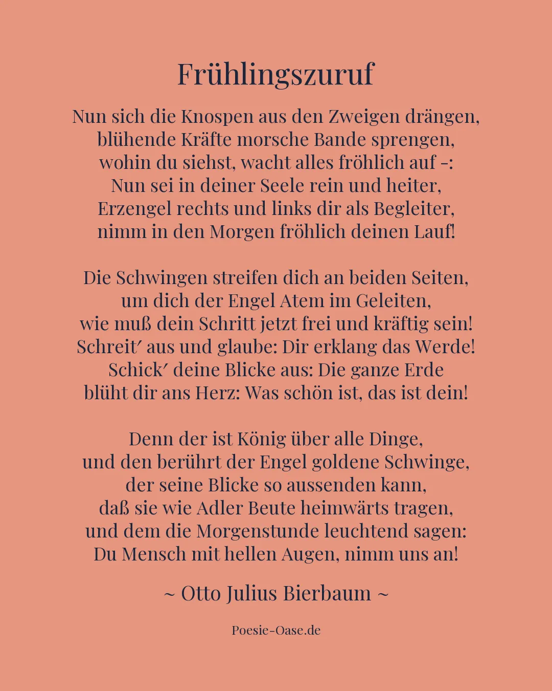 Illustration zu Frühlingszuruf