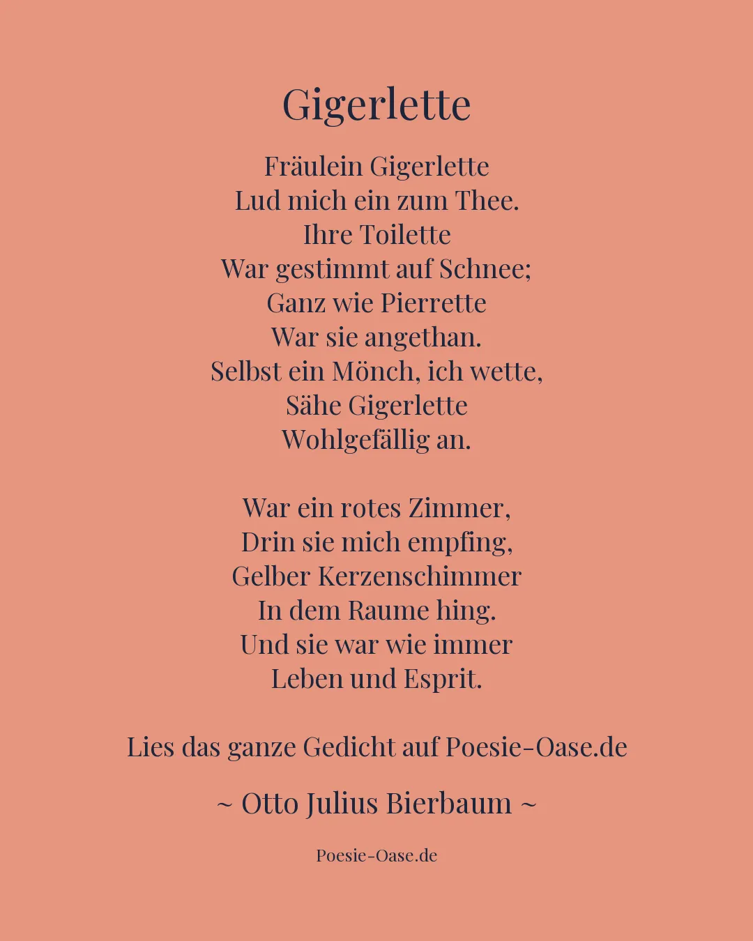 Illustration zu Gigerlette