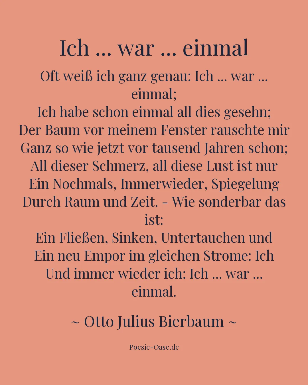 Illustration zu Ich ... war ... einmal