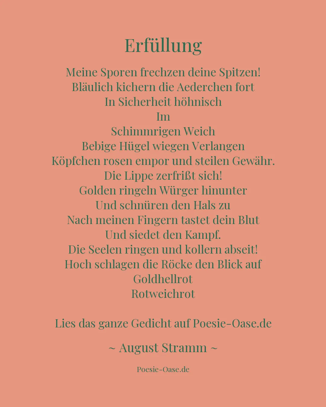 Illustration zu Erfüllung