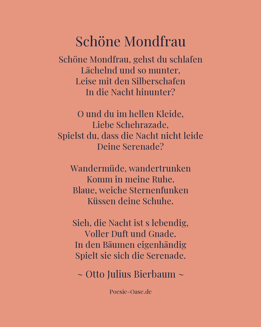 Illustration zu Schöne Mondfrau