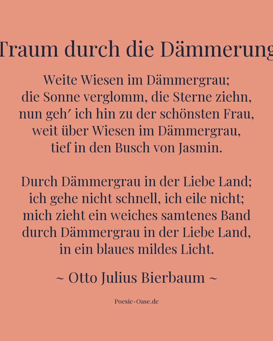 Illustration zu Traum durch die Dämmerung