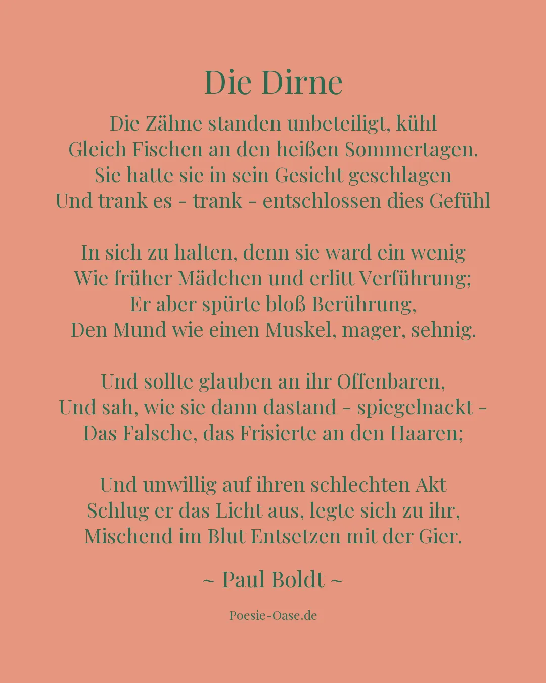 Illustration zu Die Dirne
