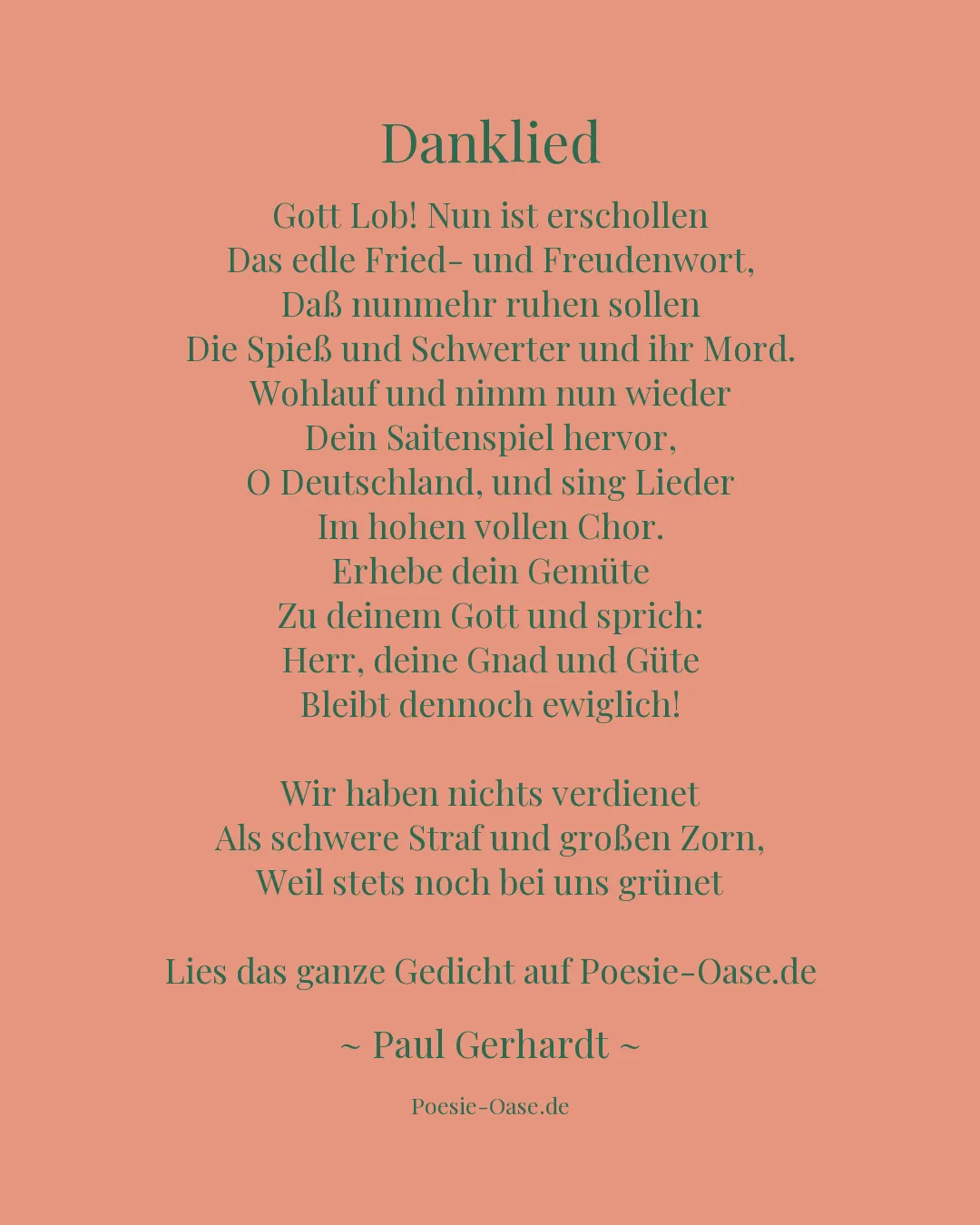 Illustration zu Danklied