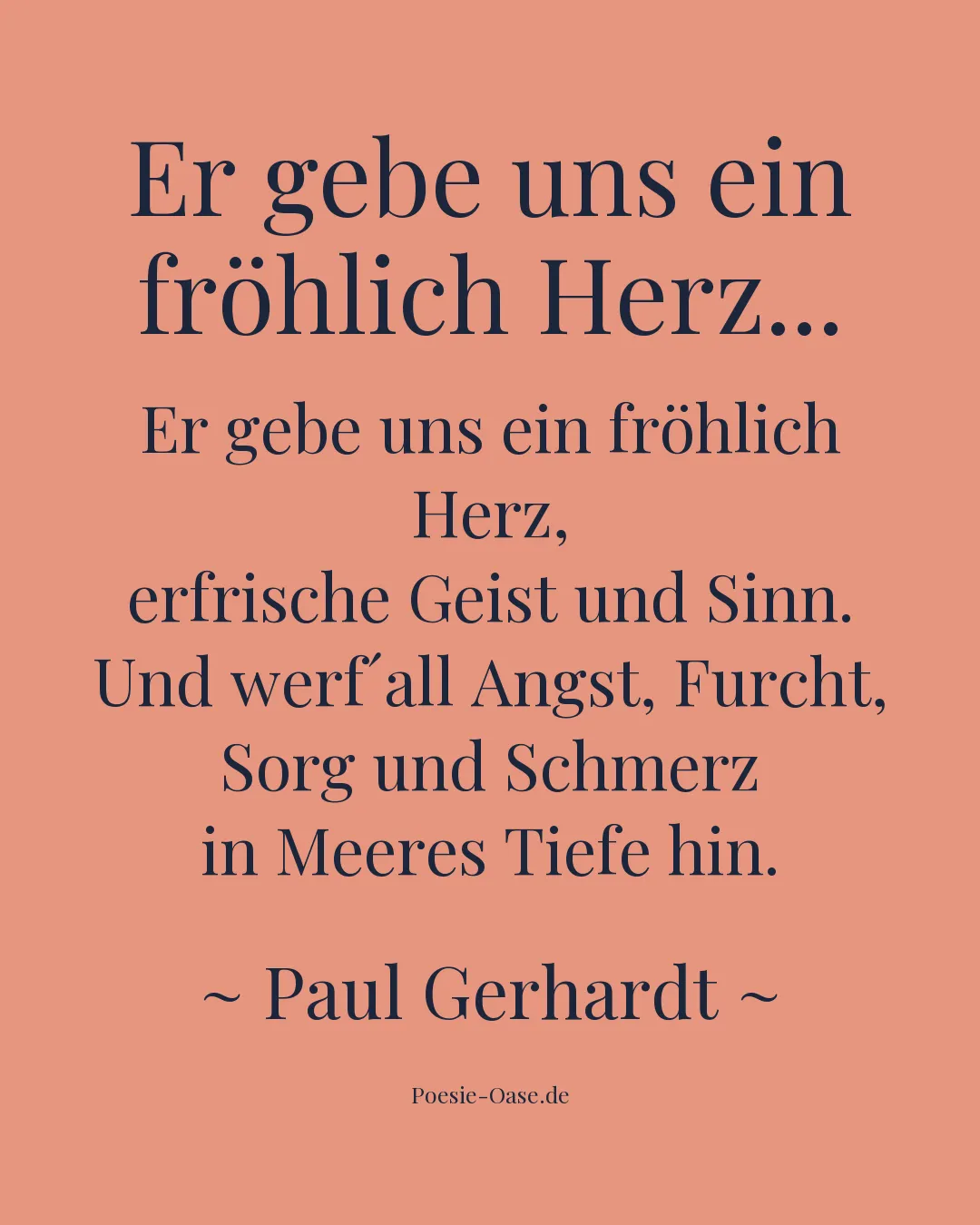 Illustration zu Er gebe uns ein fröhlich Herz...