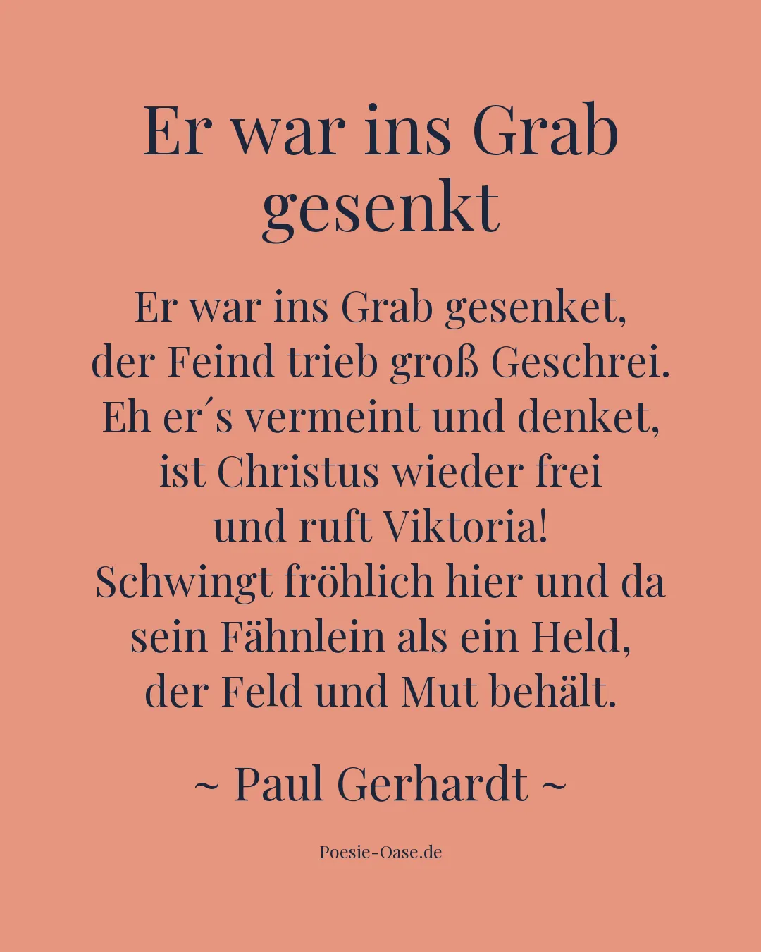 Illustration zu Er war ins Grab gesenkt