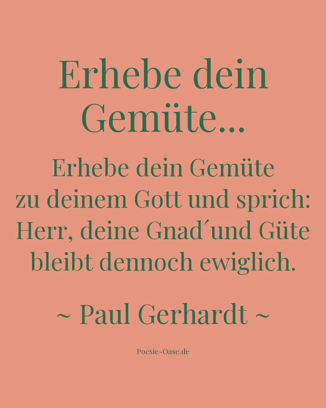 Illustration zu Erhebe dein Gemüte...