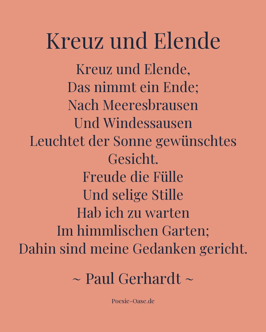 Illustration zu Kreuz und Elende