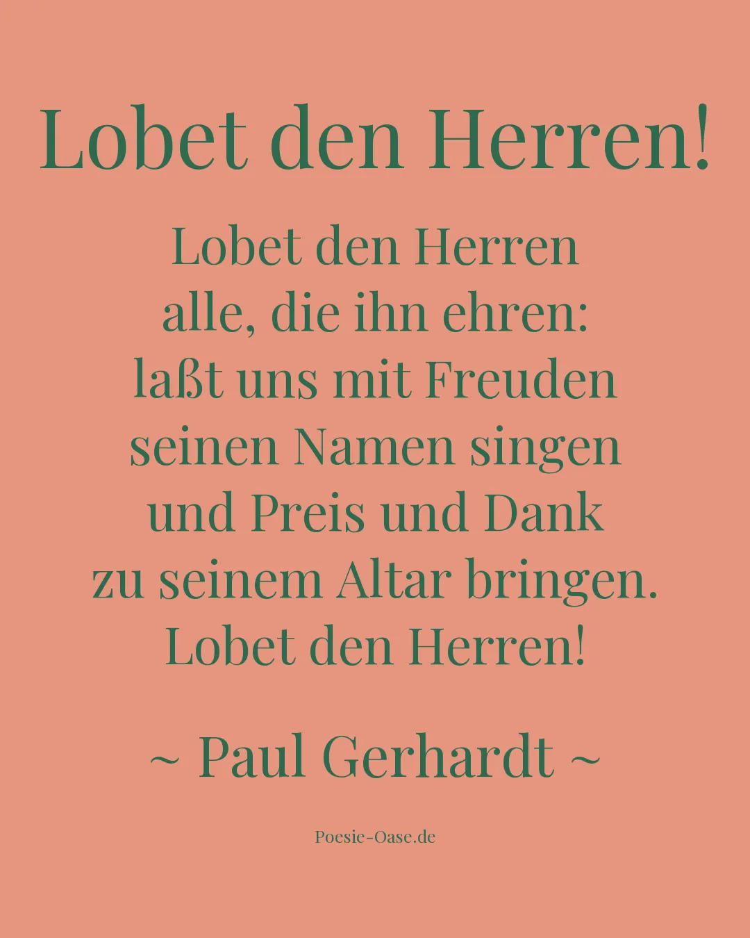 Illustration zu Lobet den Herren!