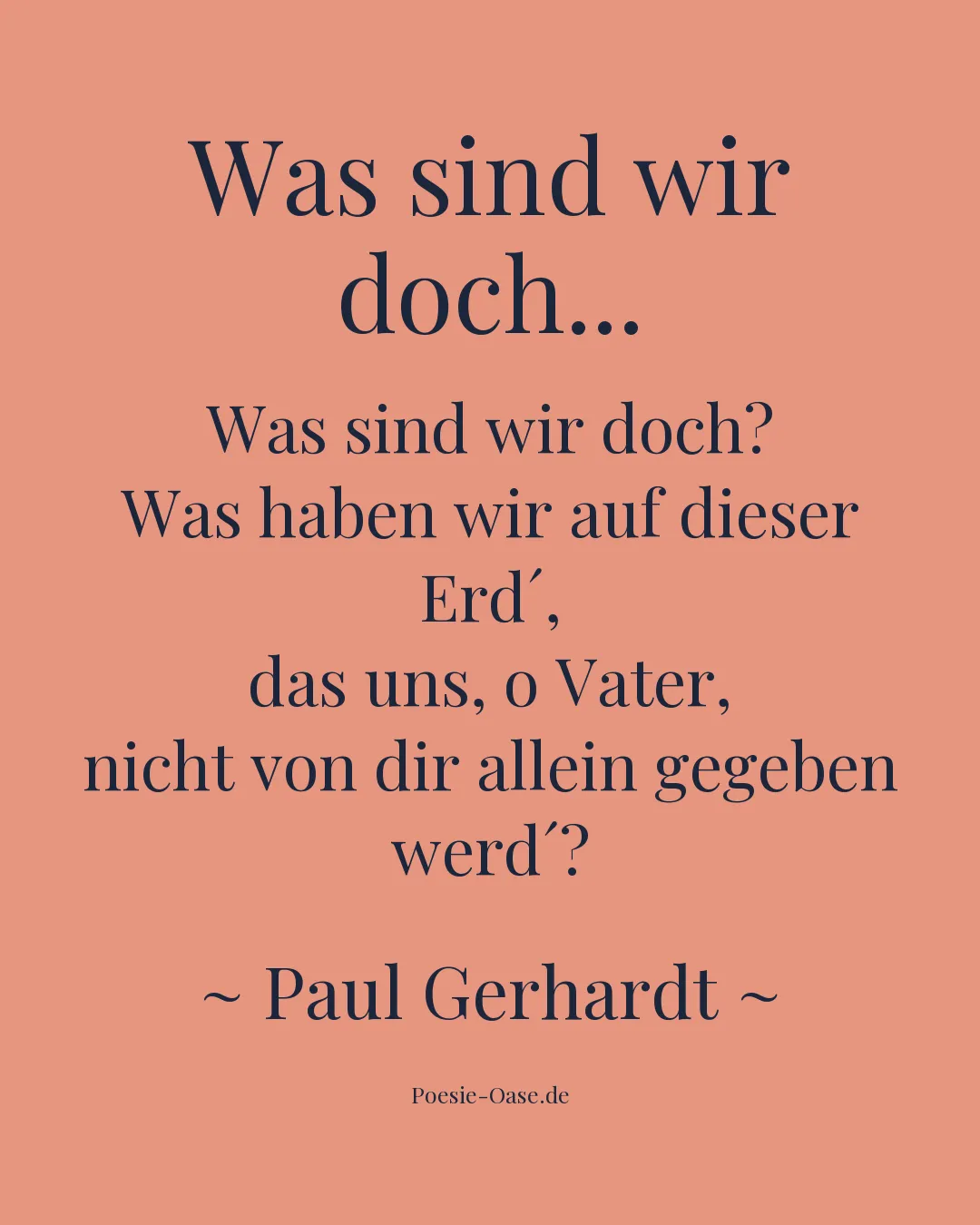 Illustration zu Was sind wir doch...