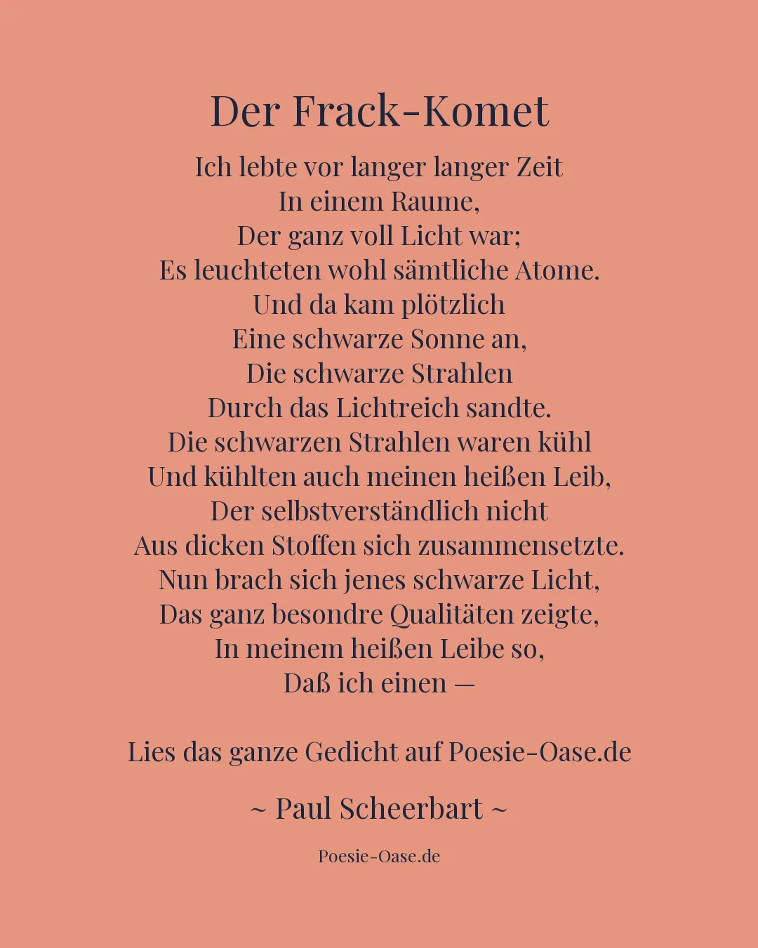 Illustration zu Der Frack-Komet