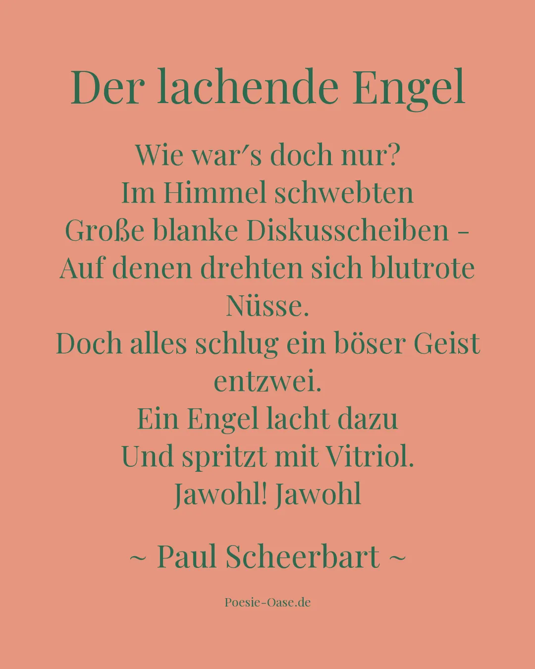 Illustration zu Der lachende Engel