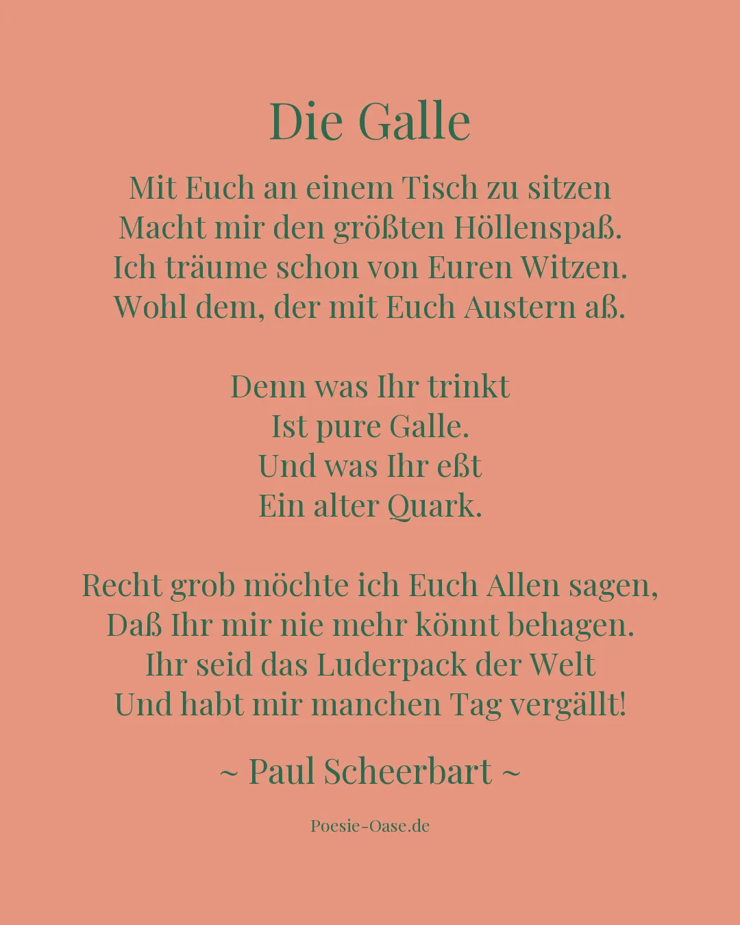 Illustration zu Die Galle