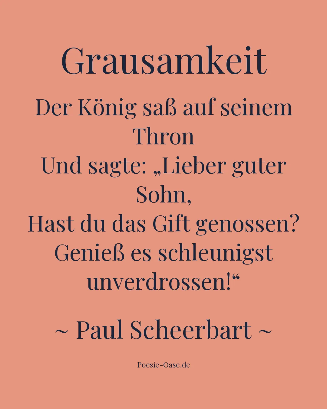 Illustration zu Grausamkeit