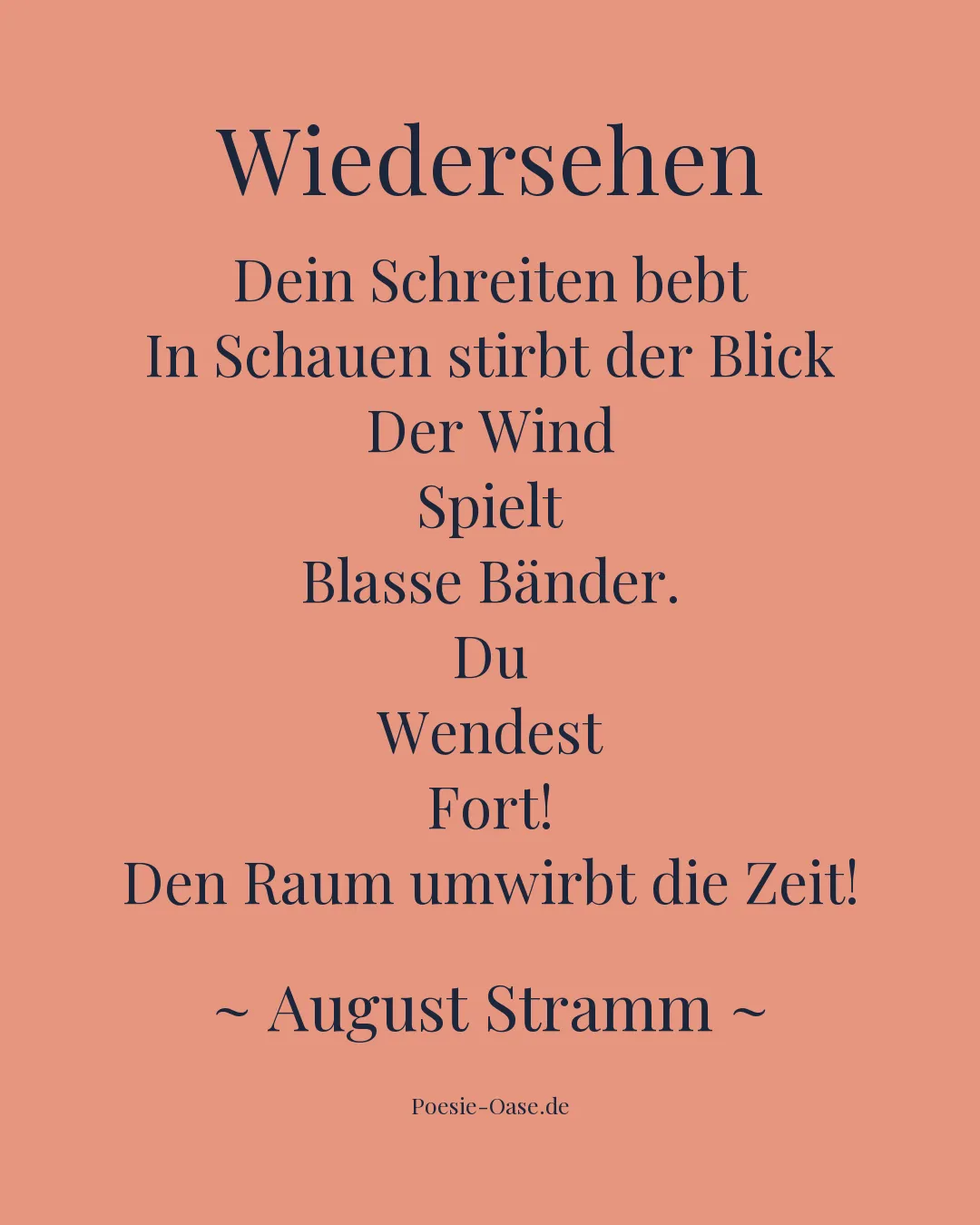 Illustration zu Wiedersehen