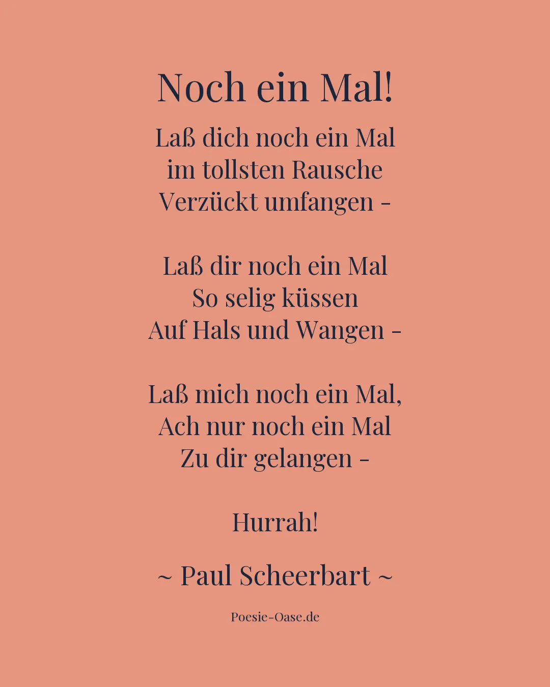 Illustration zu Noch ein Mal!