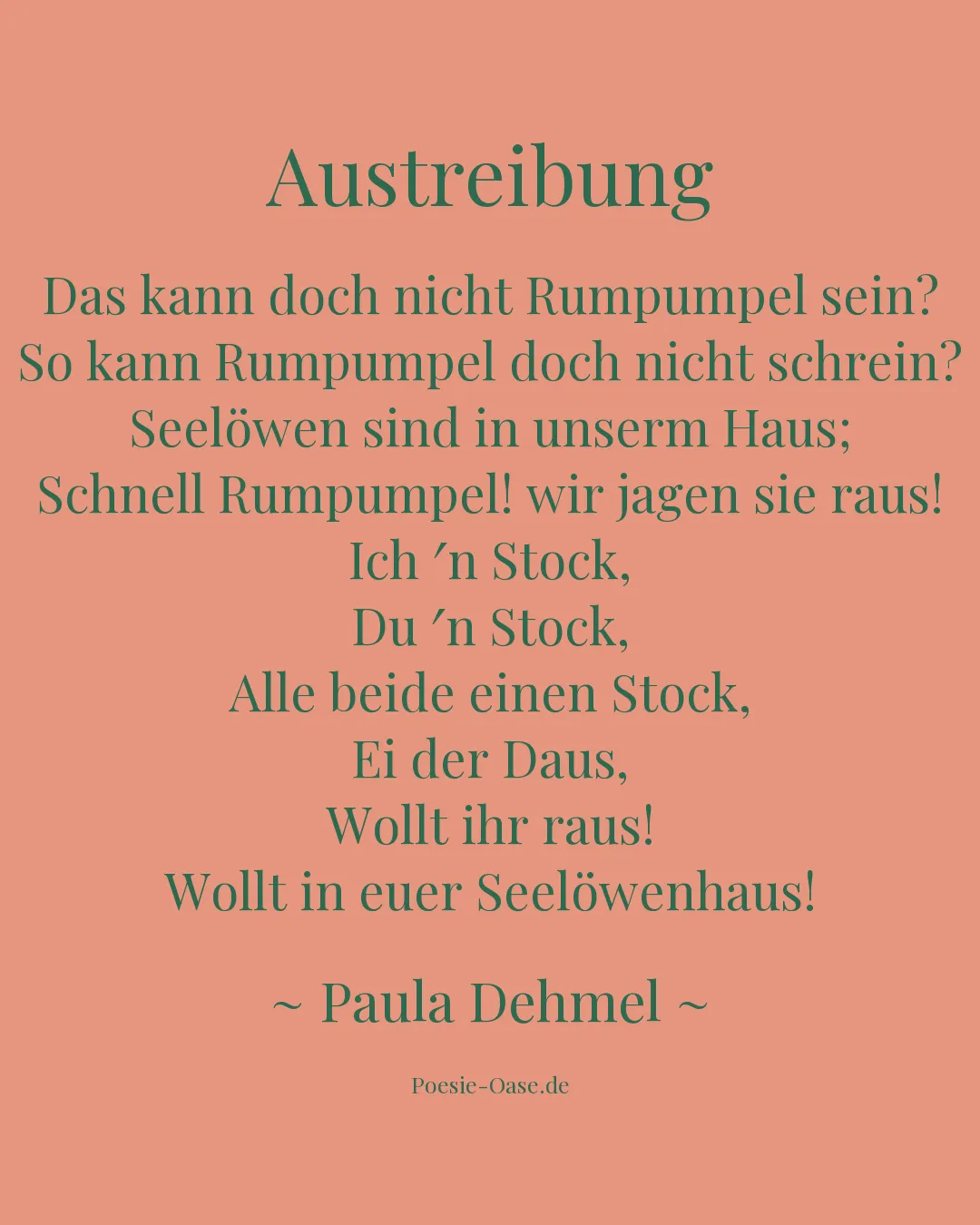 Illustration zu Austreibung