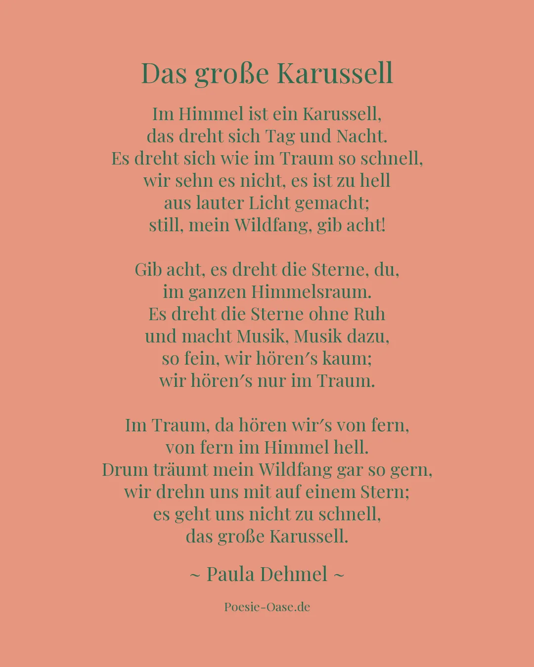 Illustration zu Das große Karussell