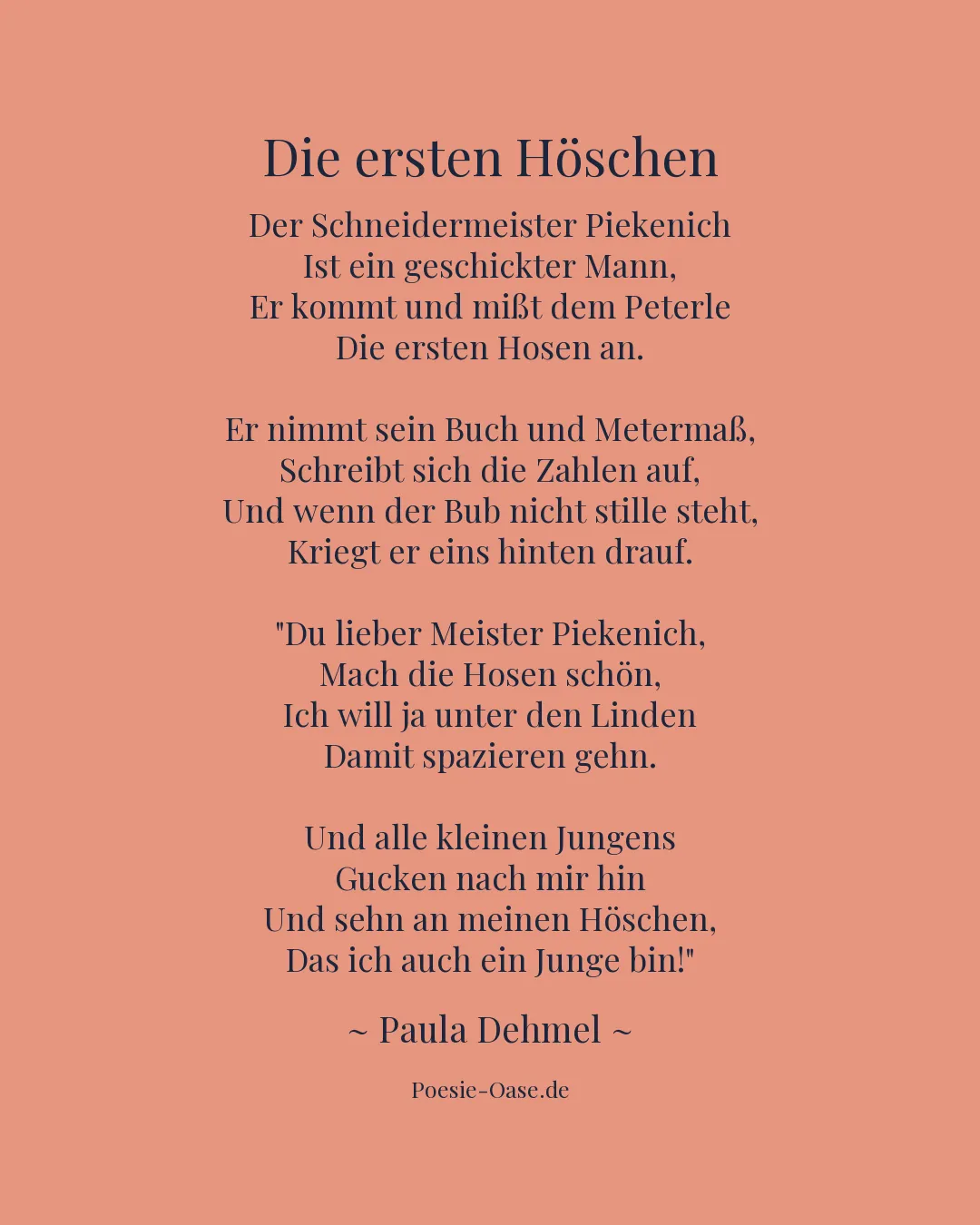 Illustration zu Die ersten Höschen
