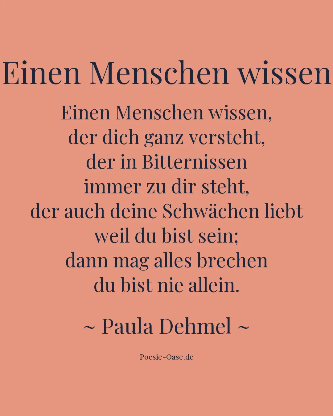 Illustration zu Einen Menschen wissen