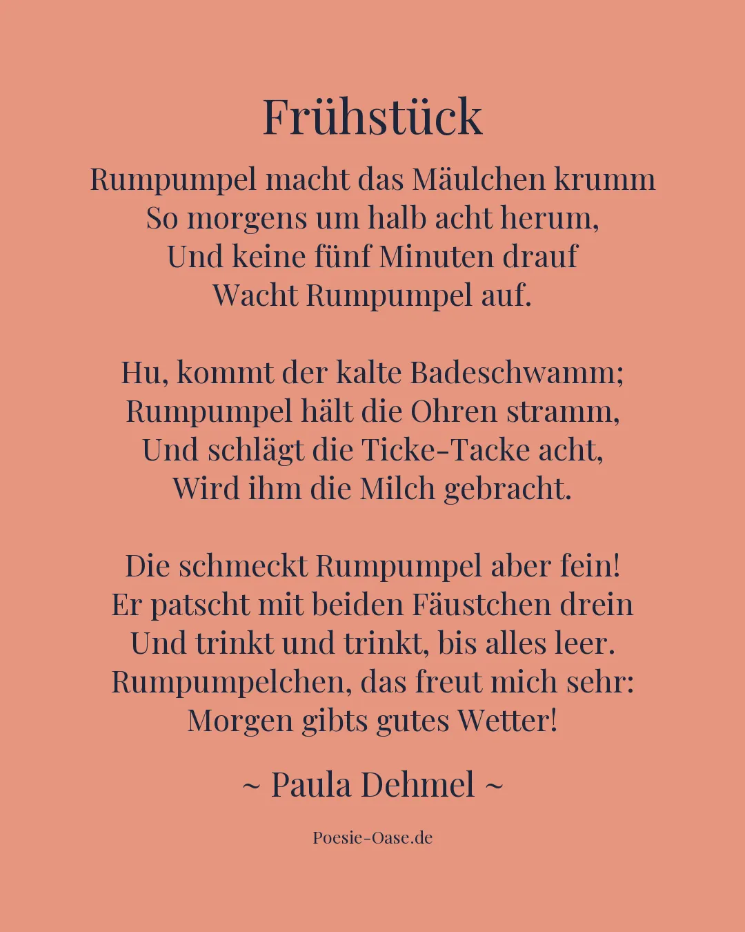 Illustration zu Frühstück