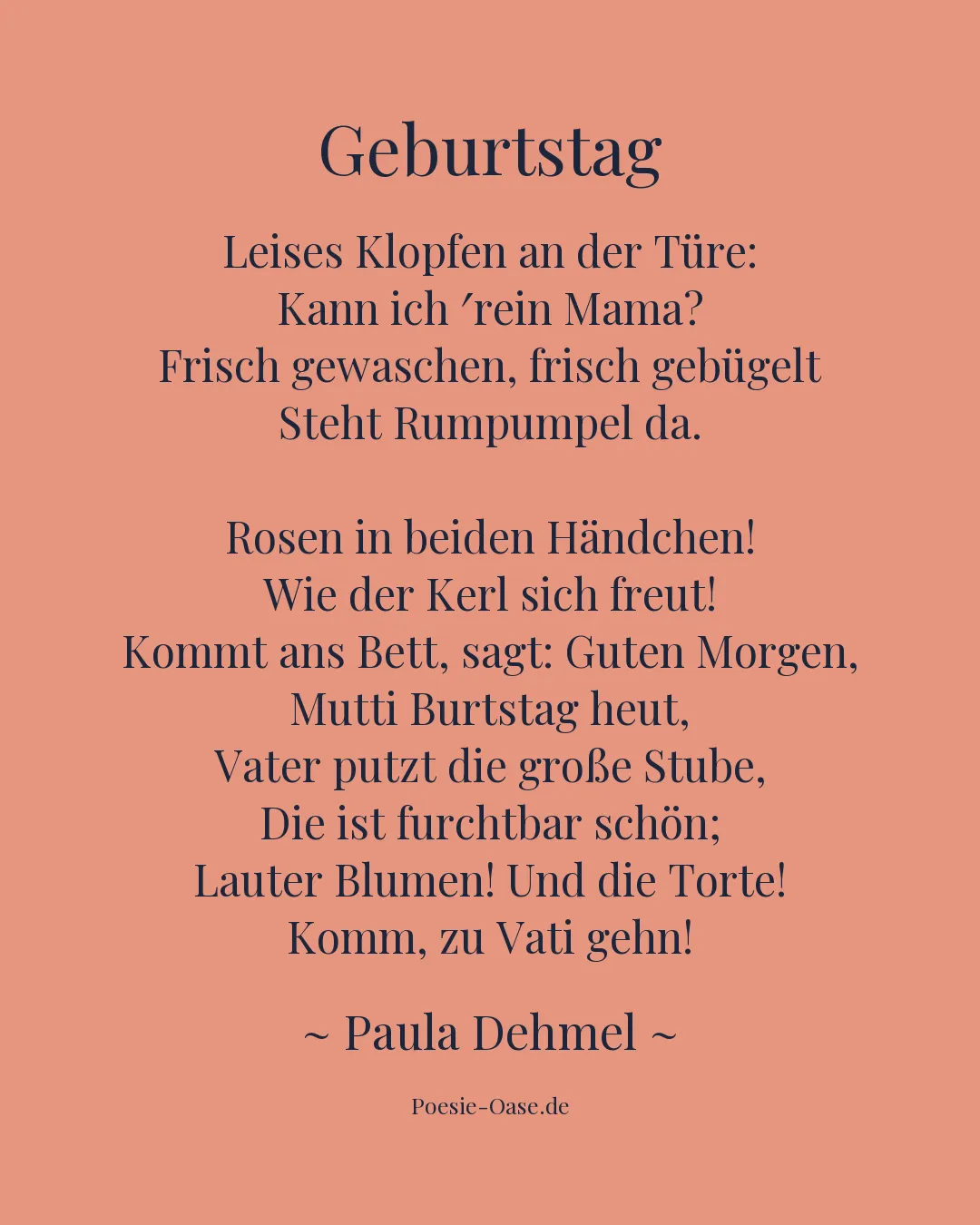 Illustration zu Geburtstag