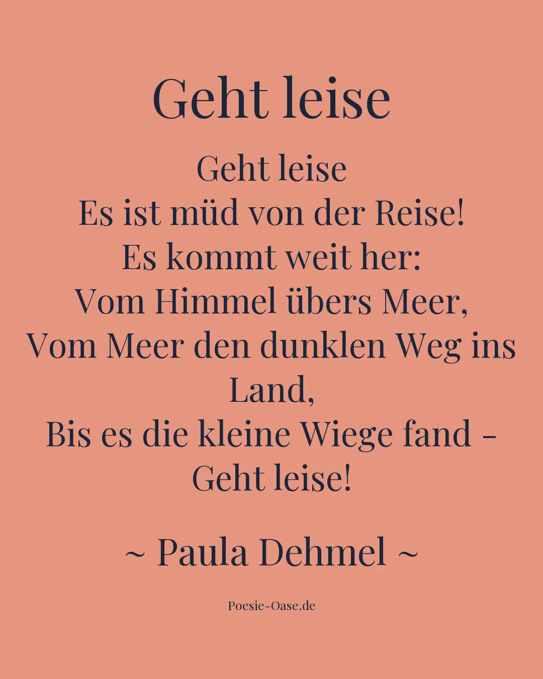 Illustration zu Geht leise