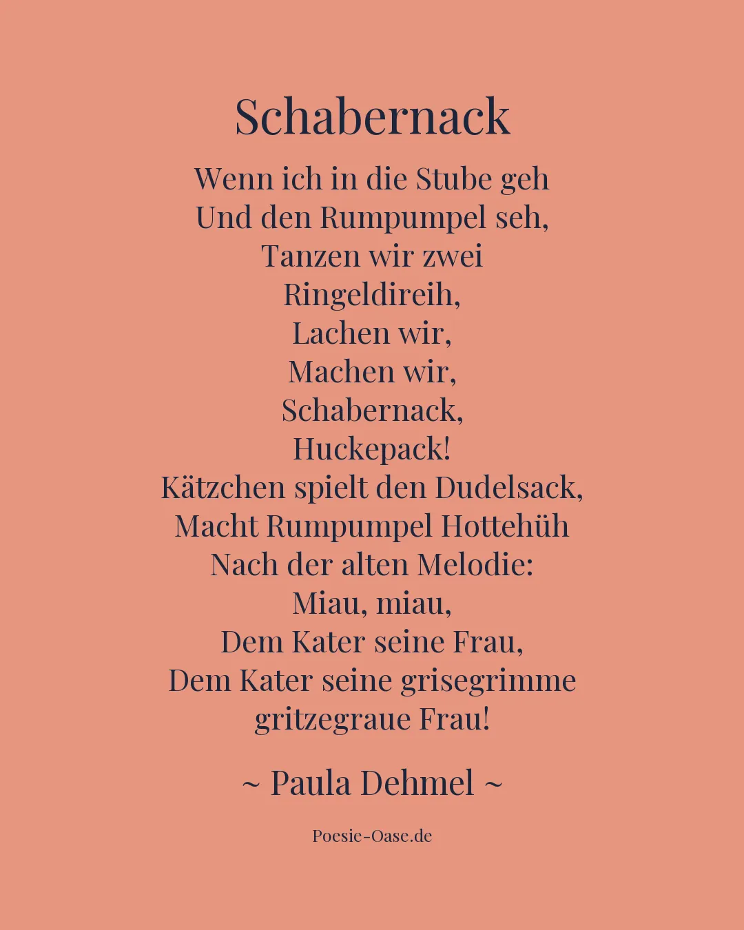 Illustration zu Schabernack