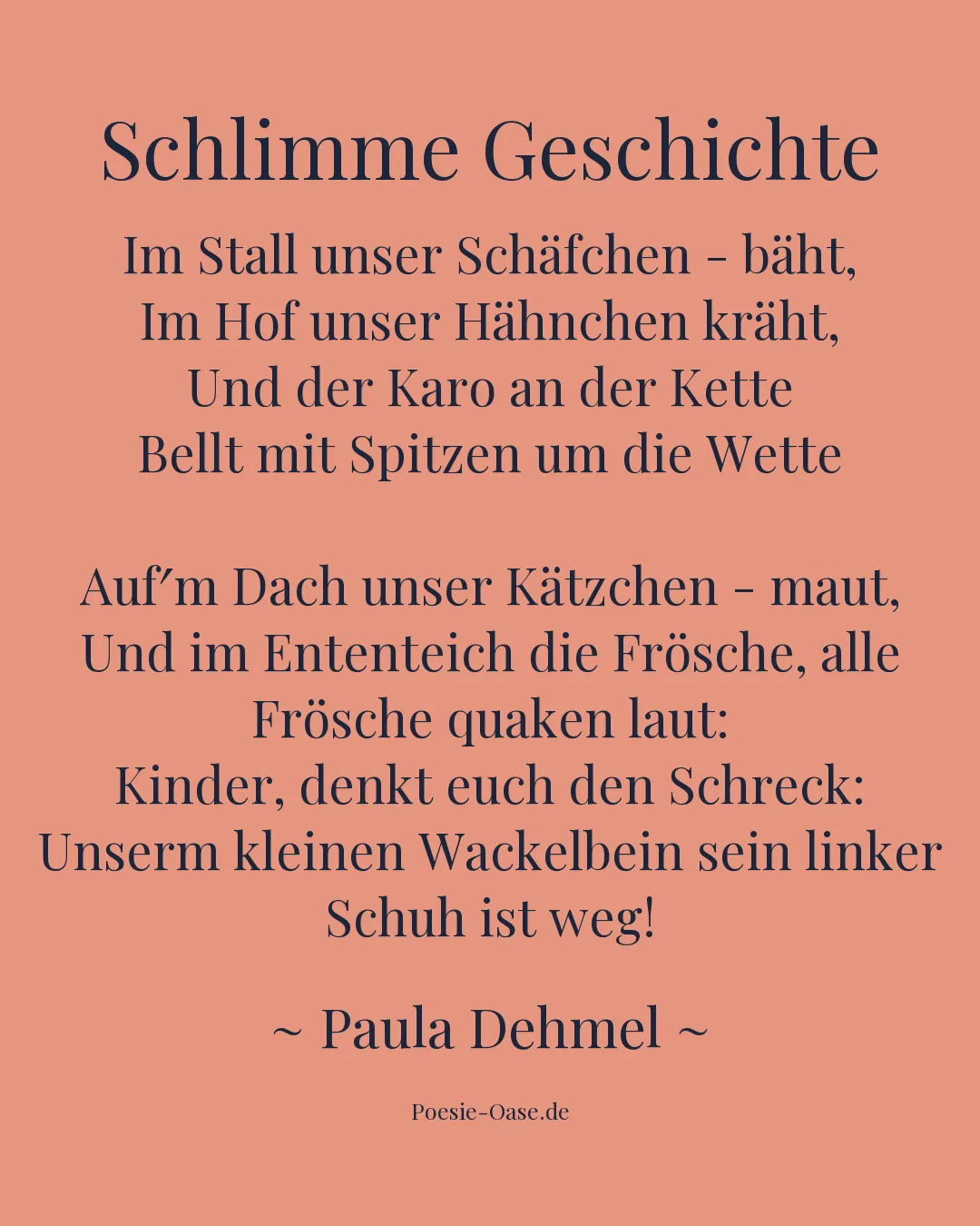 Illustration zu Schlimme Geschichte