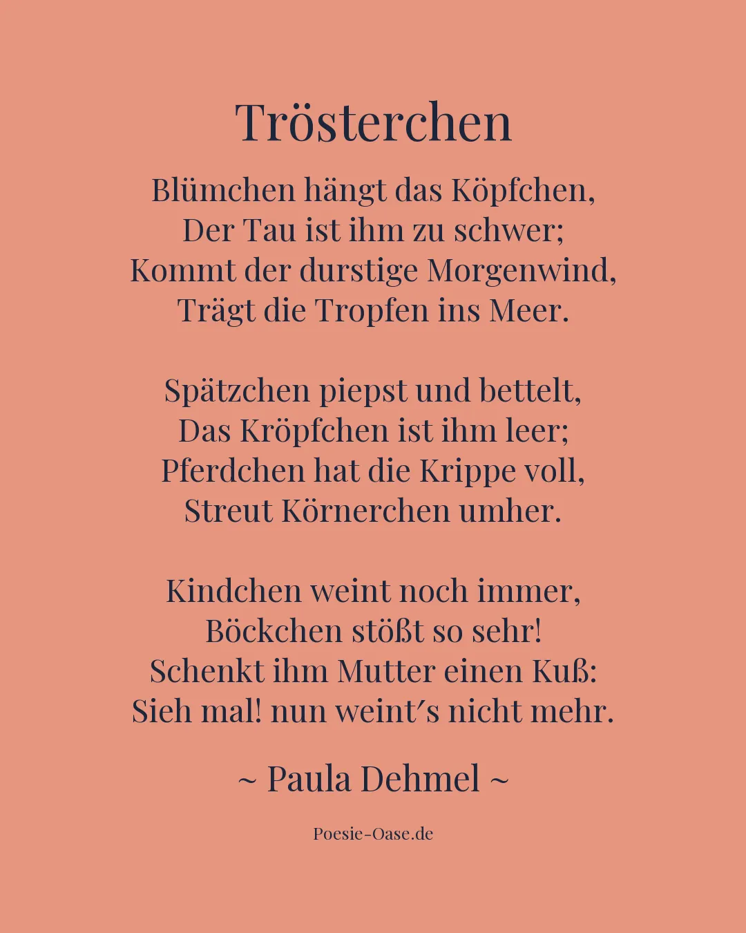 Illustration zu Trösterchen