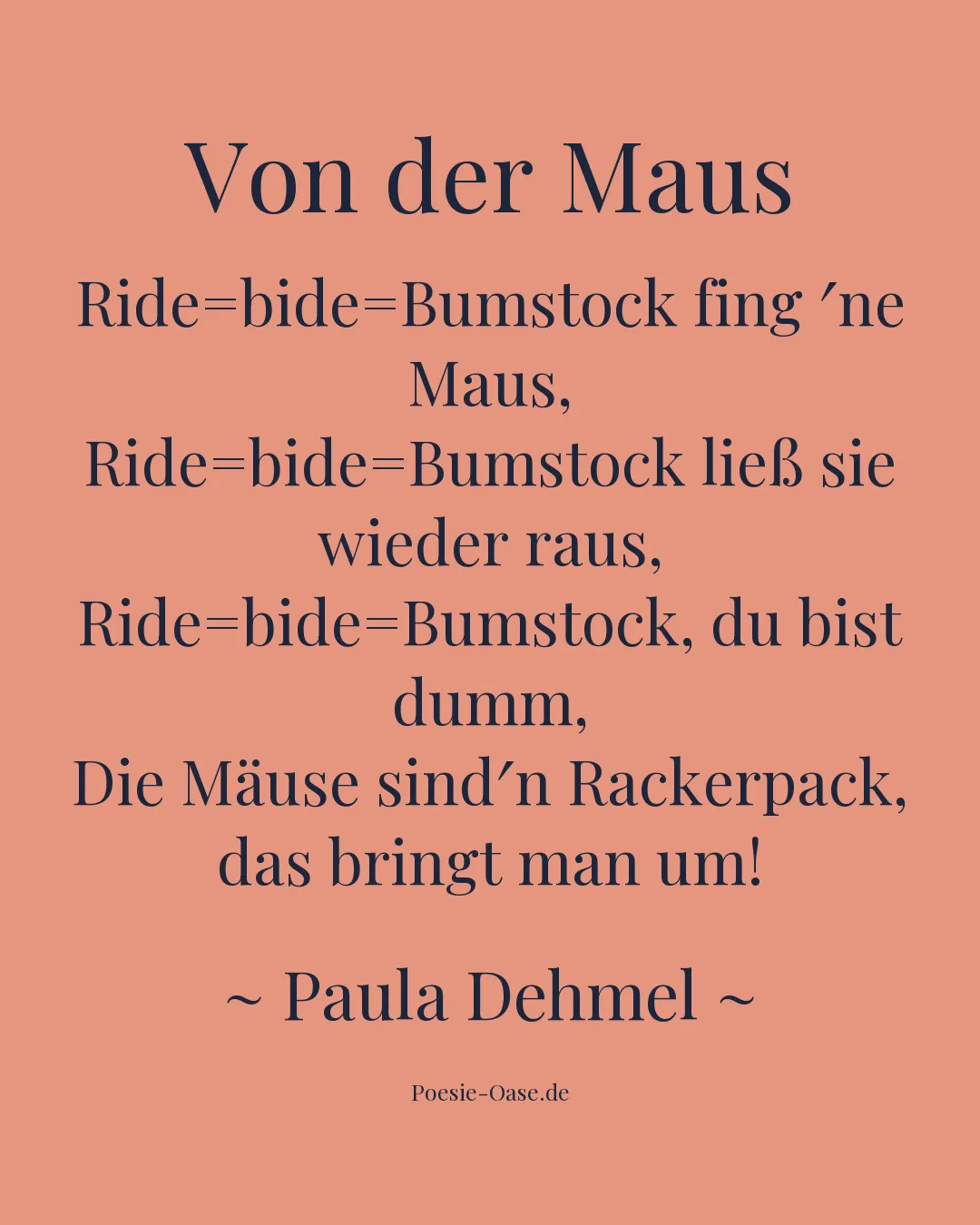 Illustration zu Von der Maus