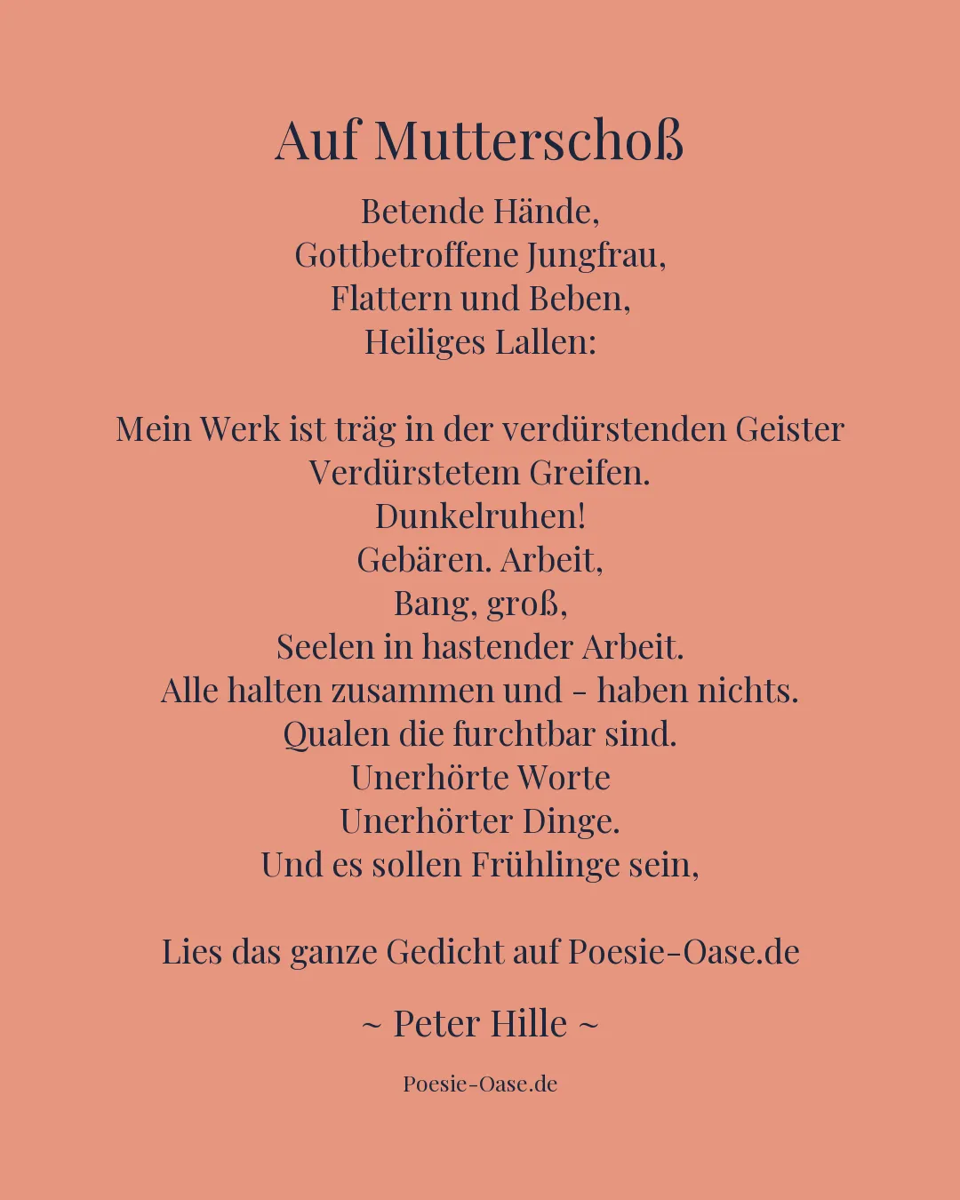Illustration zu Auf Mutterschoß