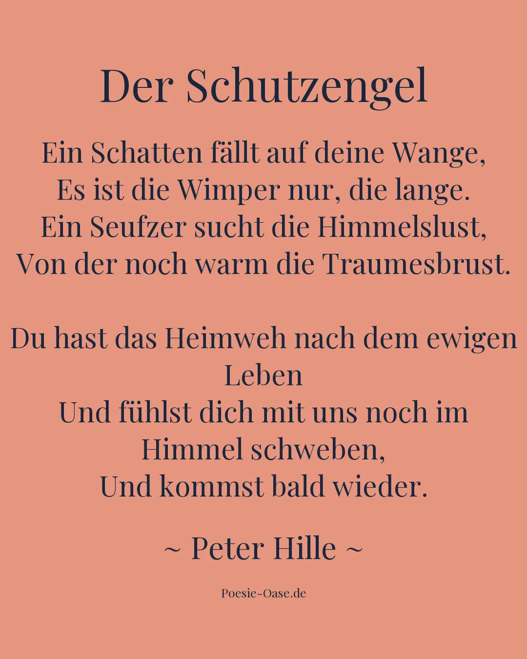 Illustration zu Der Schutzengel