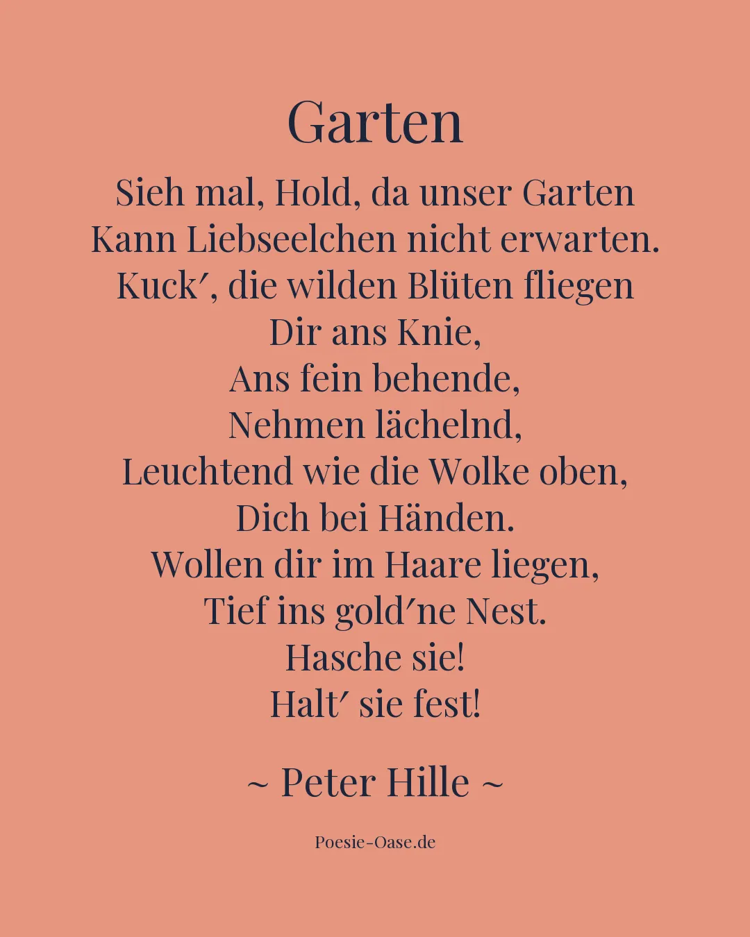 Illustration zu Garten