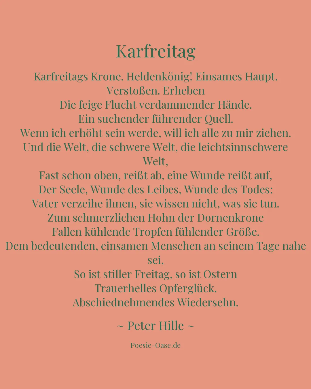 Illustration zu Karfreitag