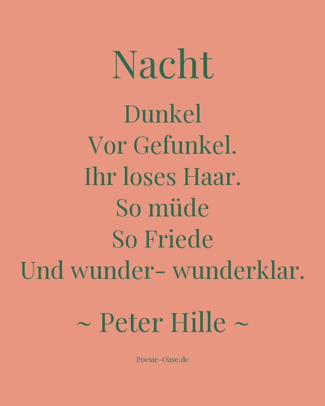 Illustration zu Nacht