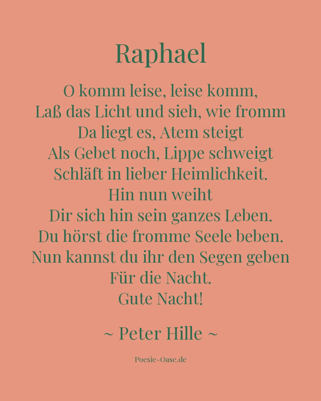 Illustration zu Raphael