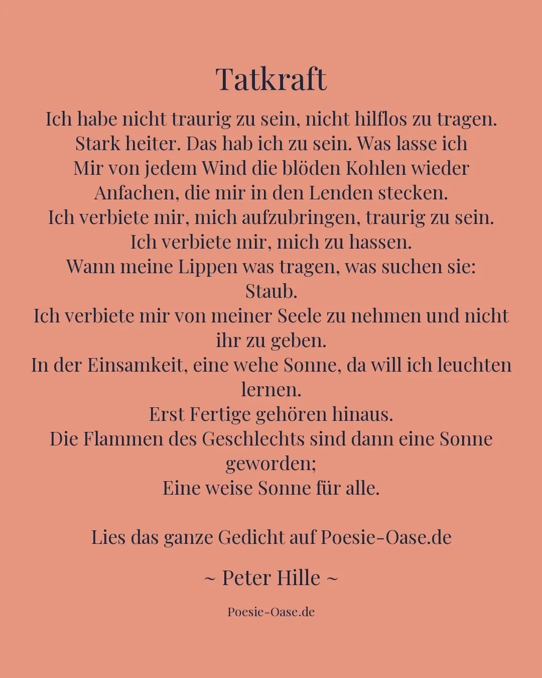 Illustration zu Tatkraft