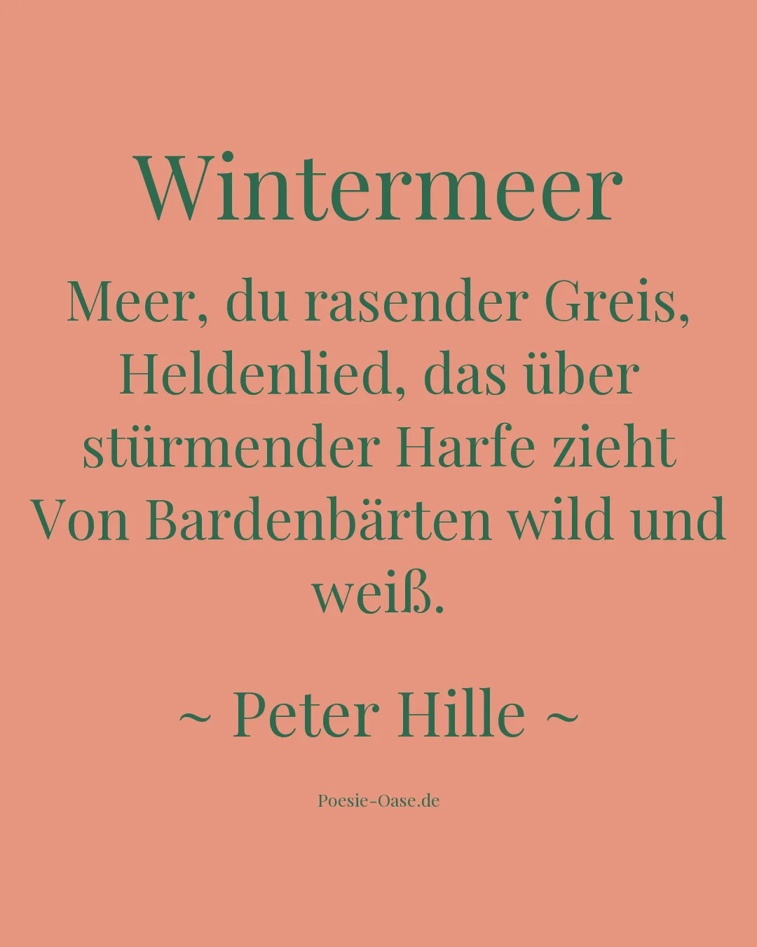 Illustration zu Wintermeer