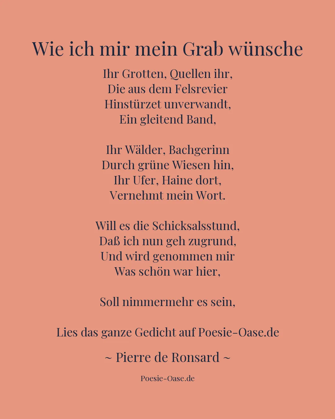 Illustration zu Wie ich mir mein Grab wünsche