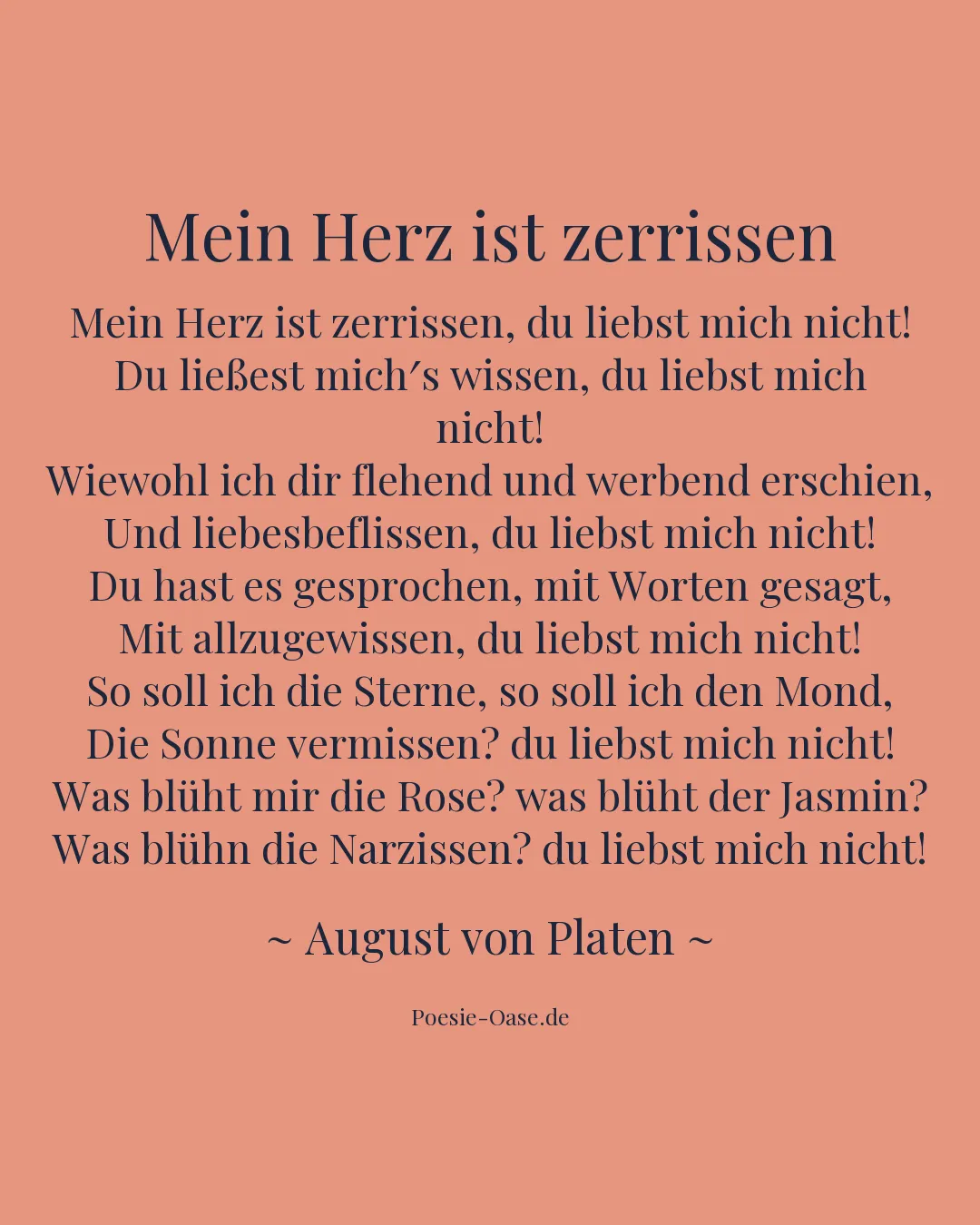 Illustration zu Mein Herz ist zerrissen
