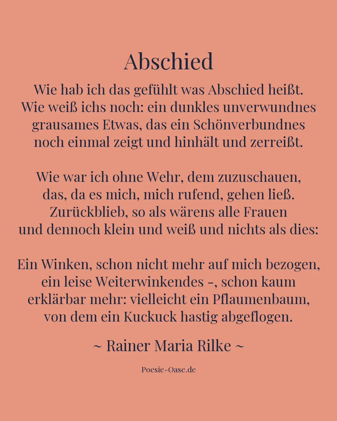 Illustration zu Abschied