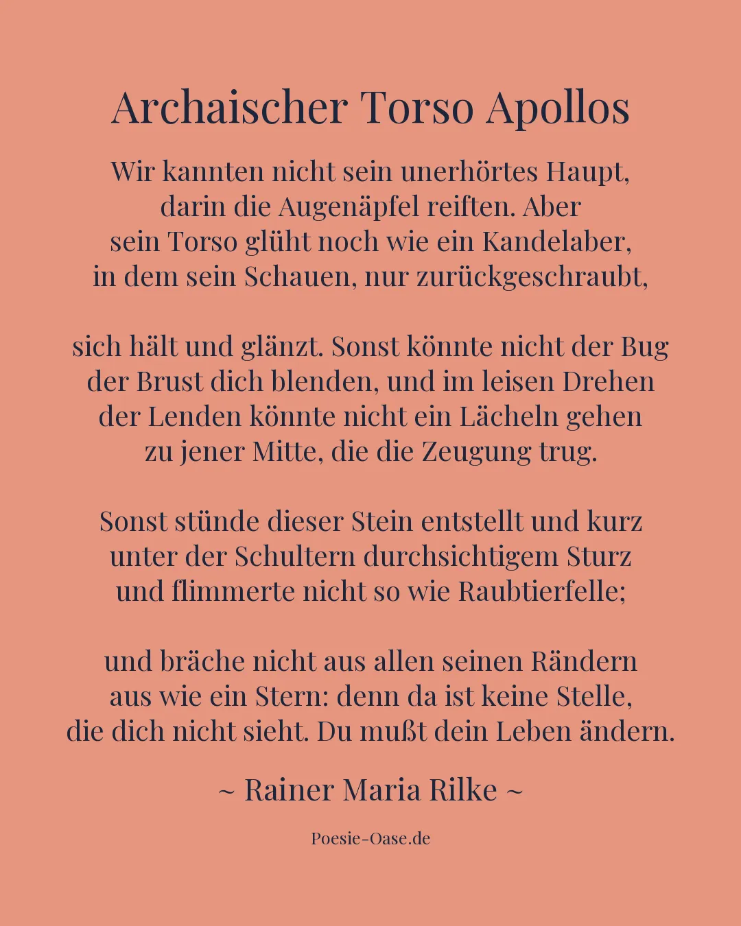 Illustration zu Archaischer Torso Apollos
