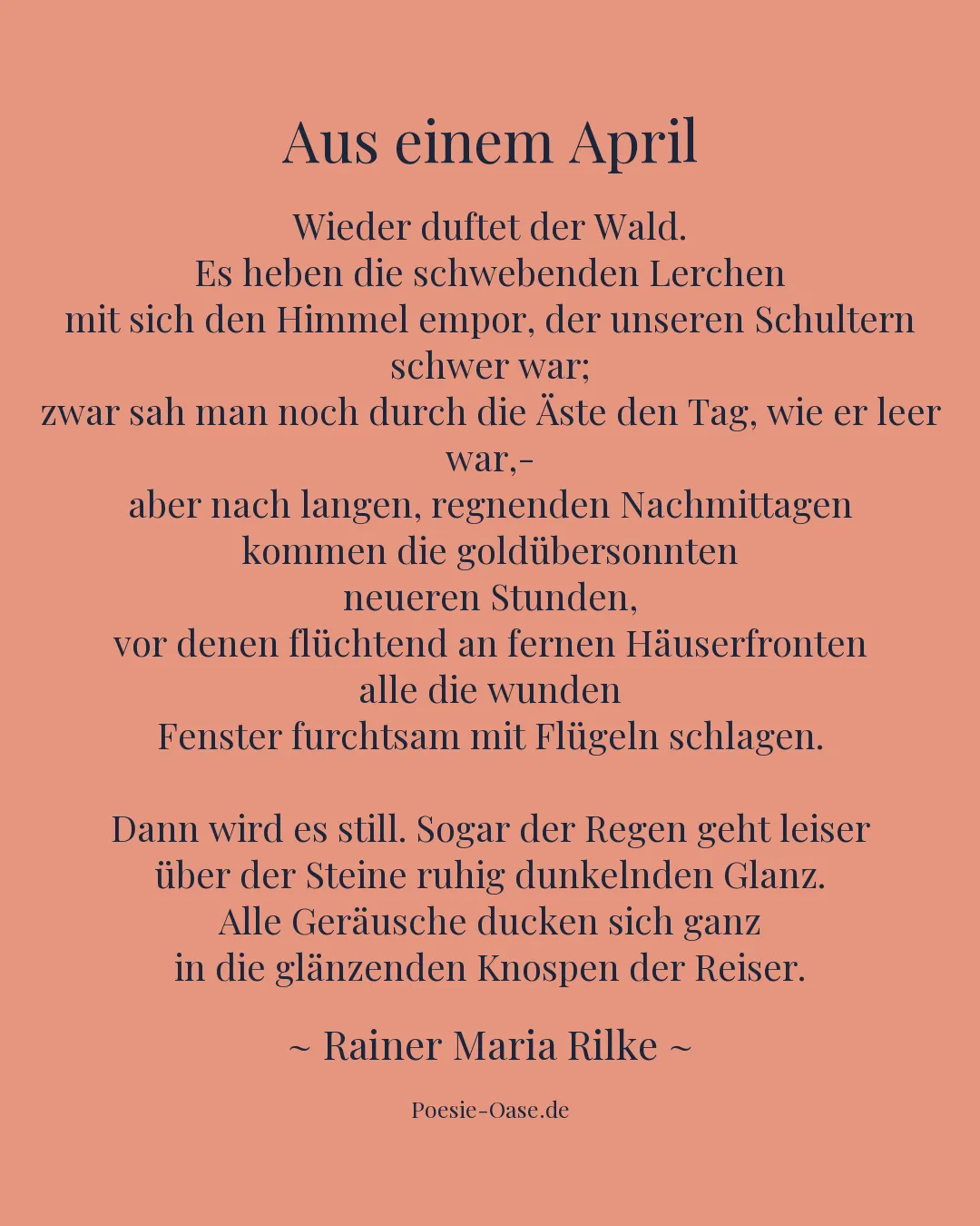 Illustration zu Aus einem April