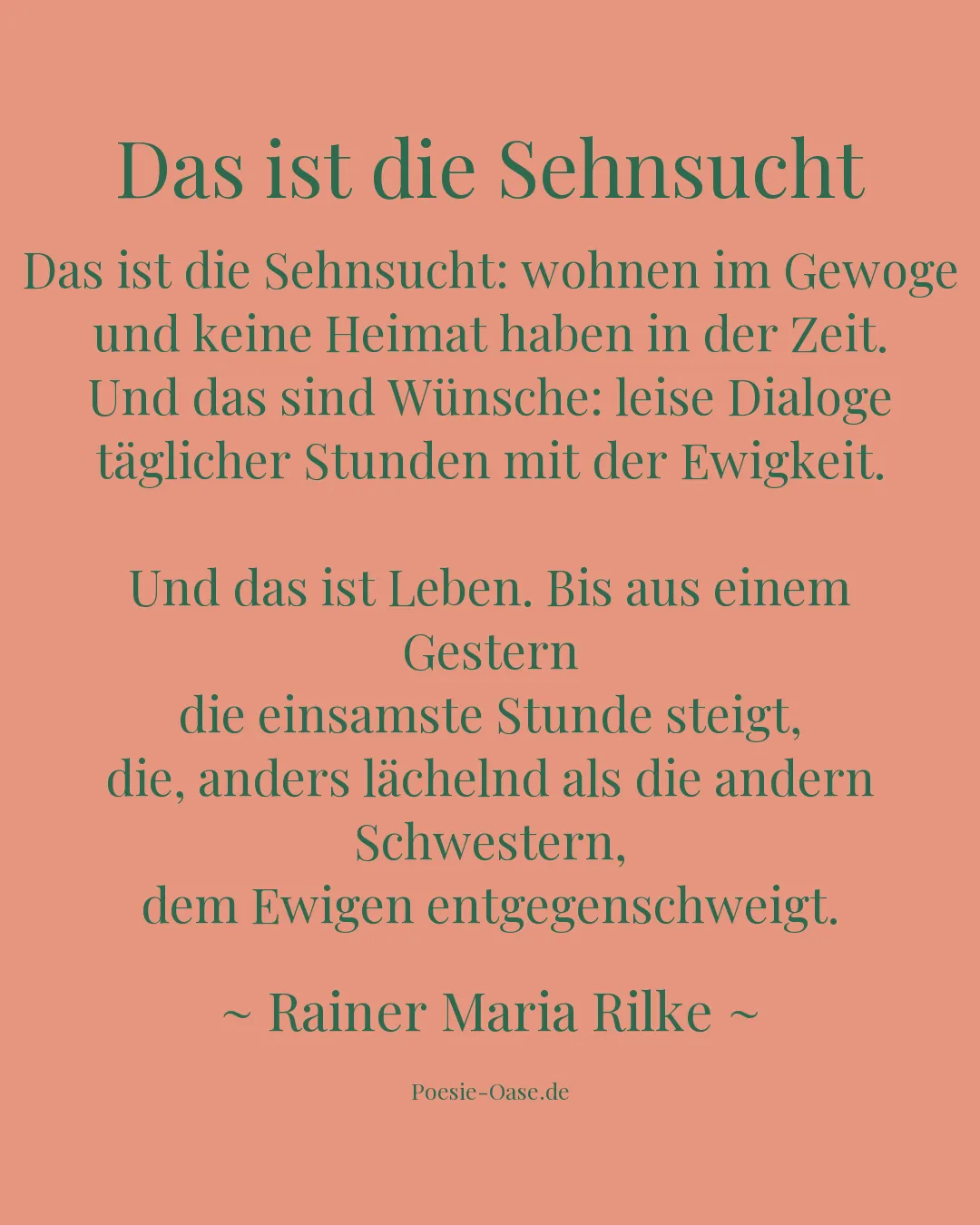 Illustration zu Das ist die Sehnsucht
